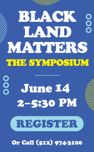 Register for the Black Land Matters, The Symposium event on June 14, 2024.